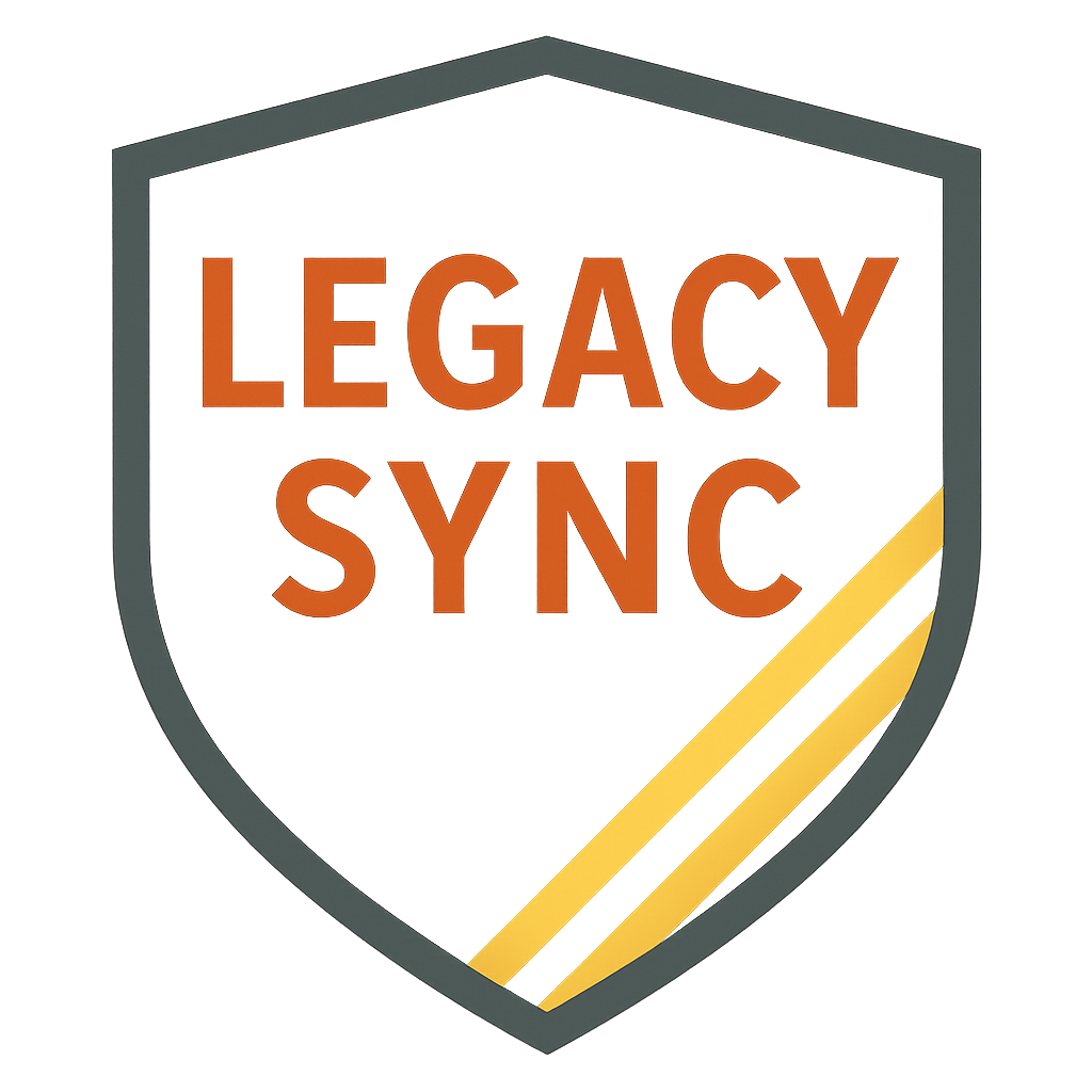 Legacy Sync shield logo